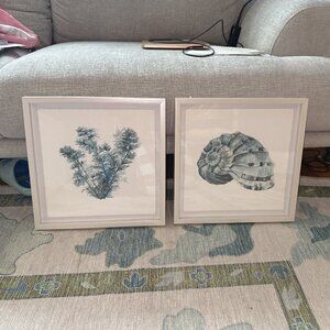 Beach / Coastal Art Prints - Set of 2